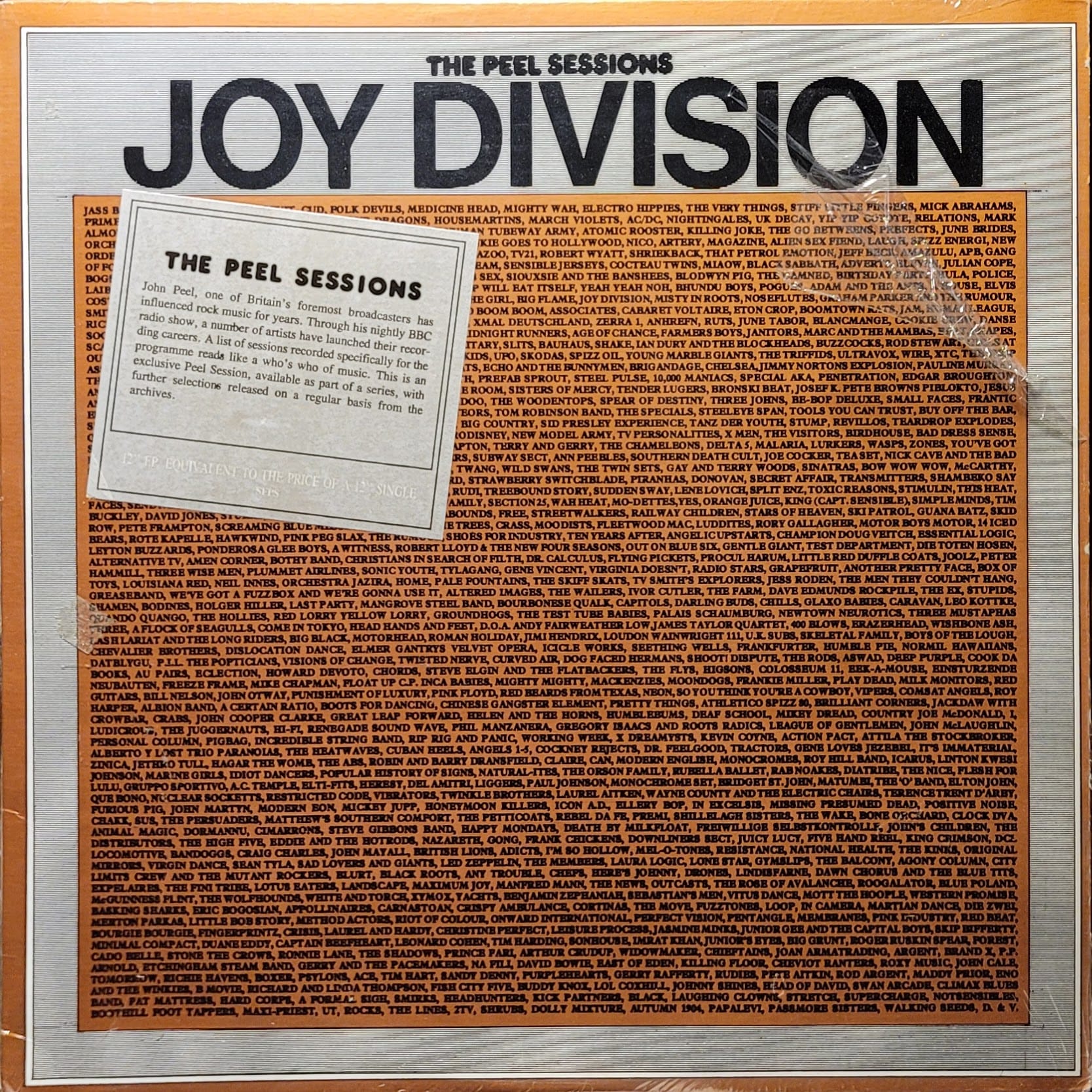 Joy Division — The Peel Sessions — Canada