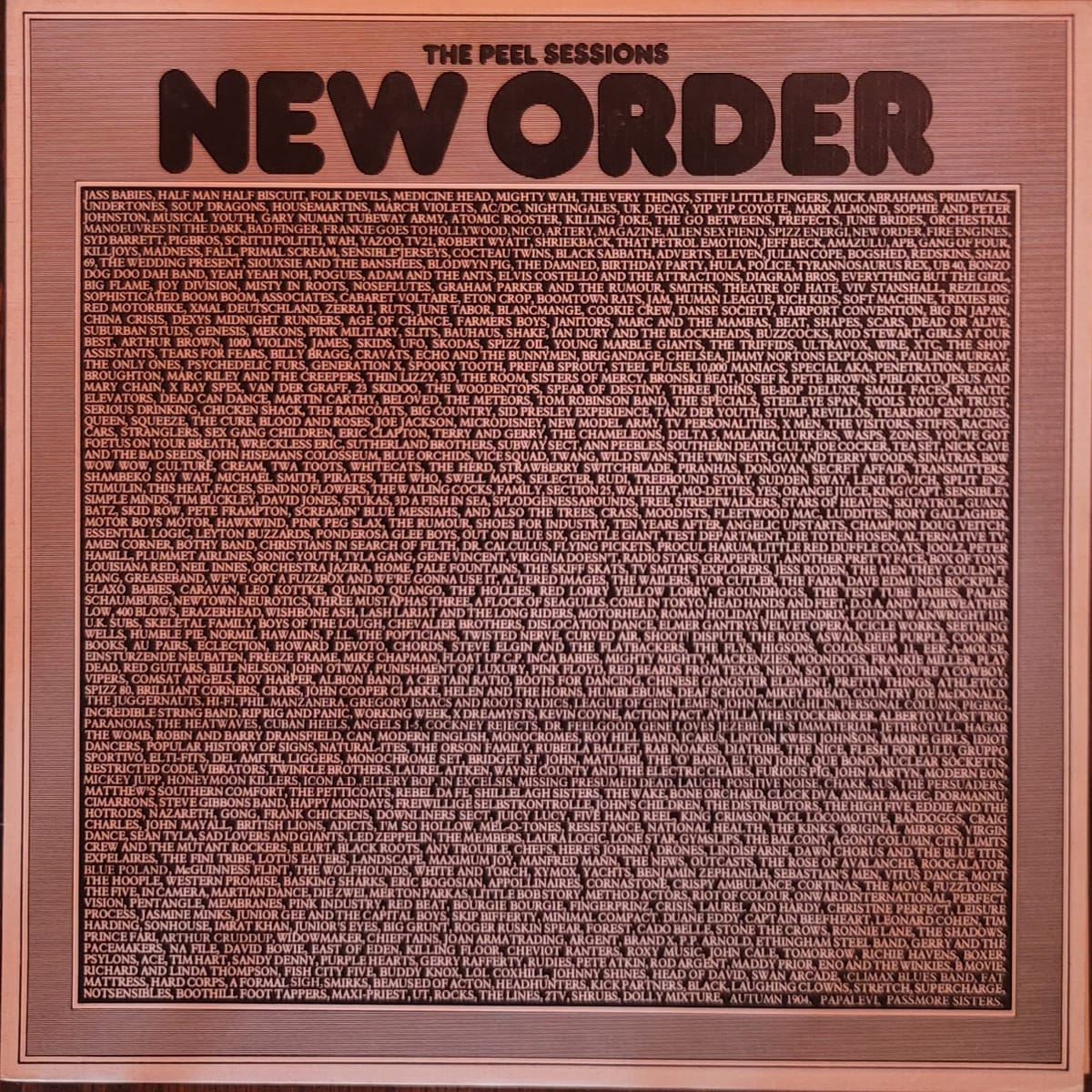 New Order — Peel Sessions — UK Original
