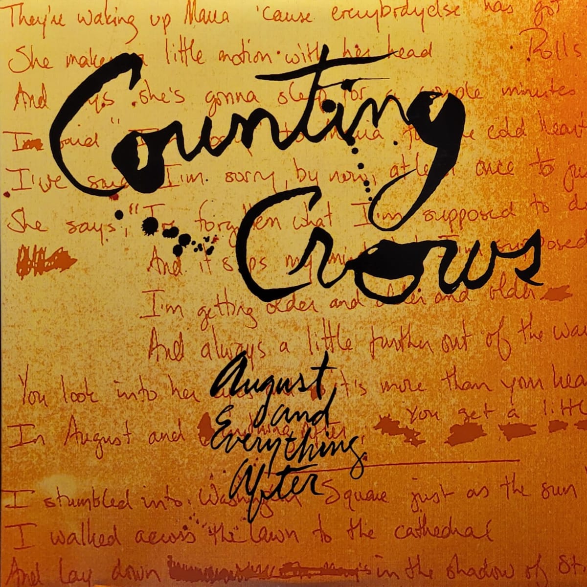 Counting Crows — August And Everything After — 2016